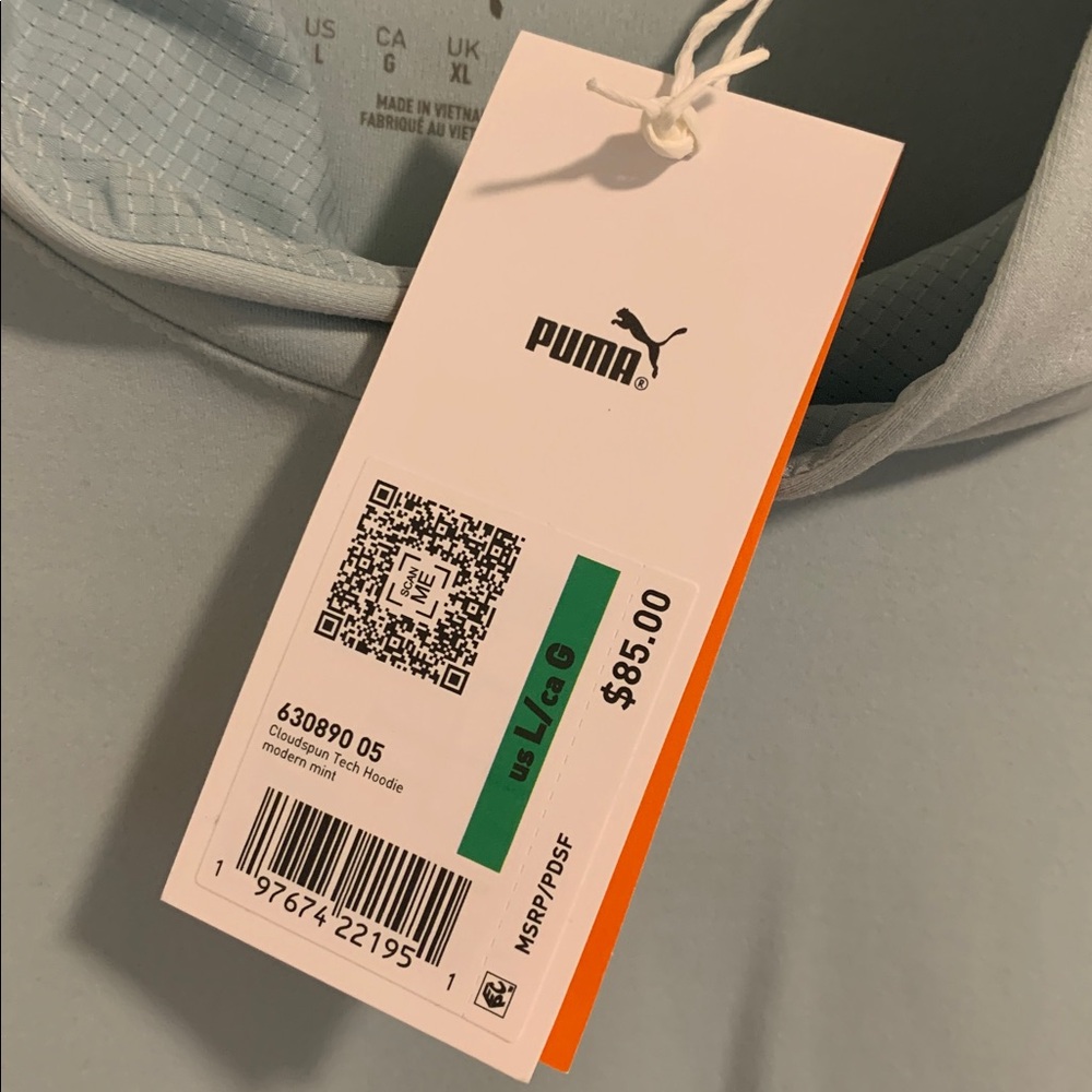 Men’s puma UPF 50+ golf hoodie! NWT - Picture 4 of 5